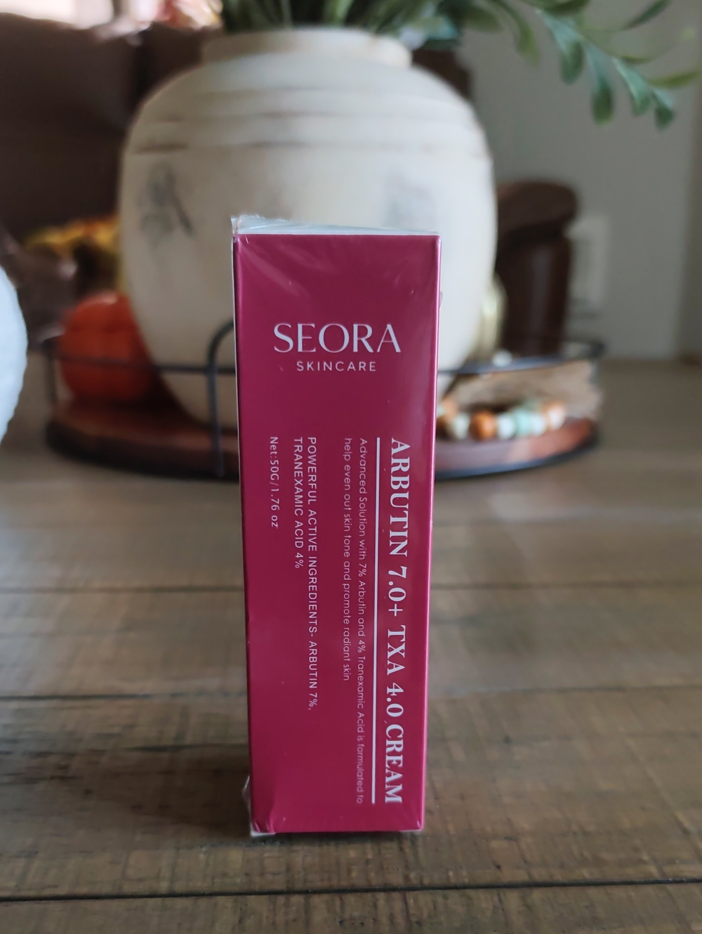 Arbutin 7.0 + TXA 4.0 Cream — Radiance Boost (Burgundy)